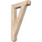 Ekena Millwork Traditional Craftsman Smooth Bracket, Douglas Fir, 3 1/2"W x 20"D x 32"H BKT04X20X32TRA04SDF - alternate 1